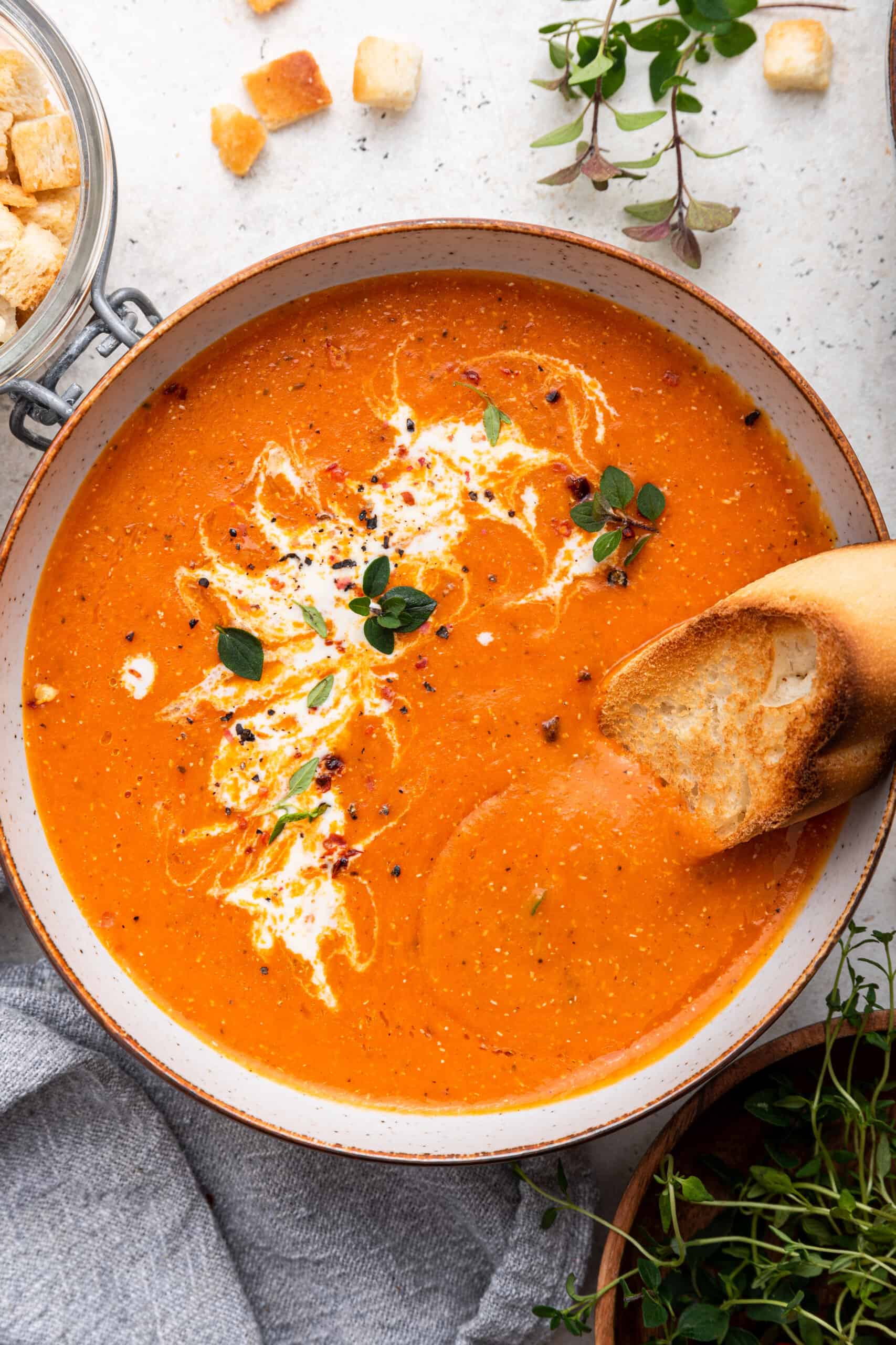 Roasted Red Pepper Soup