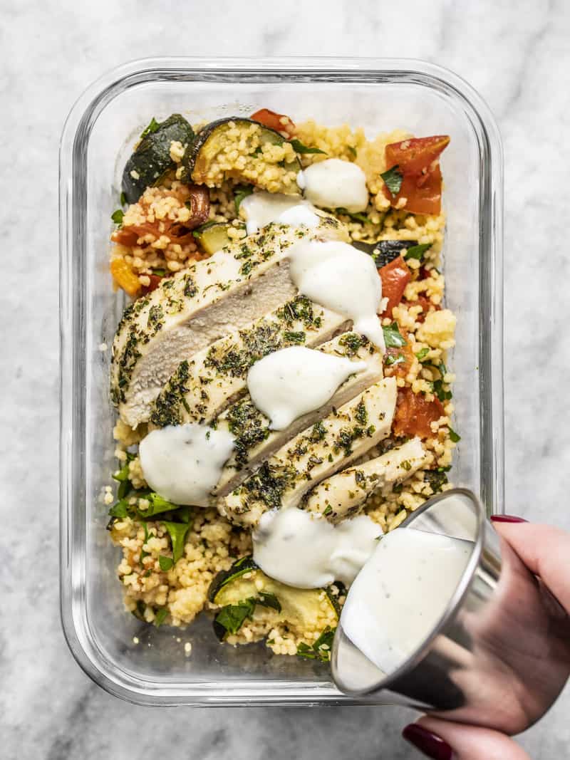 Roasted Vegetable Couscous Meal Prep