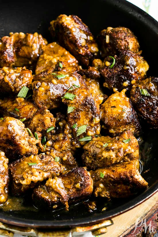 Stove Top Cajun Butter Chicken Bites