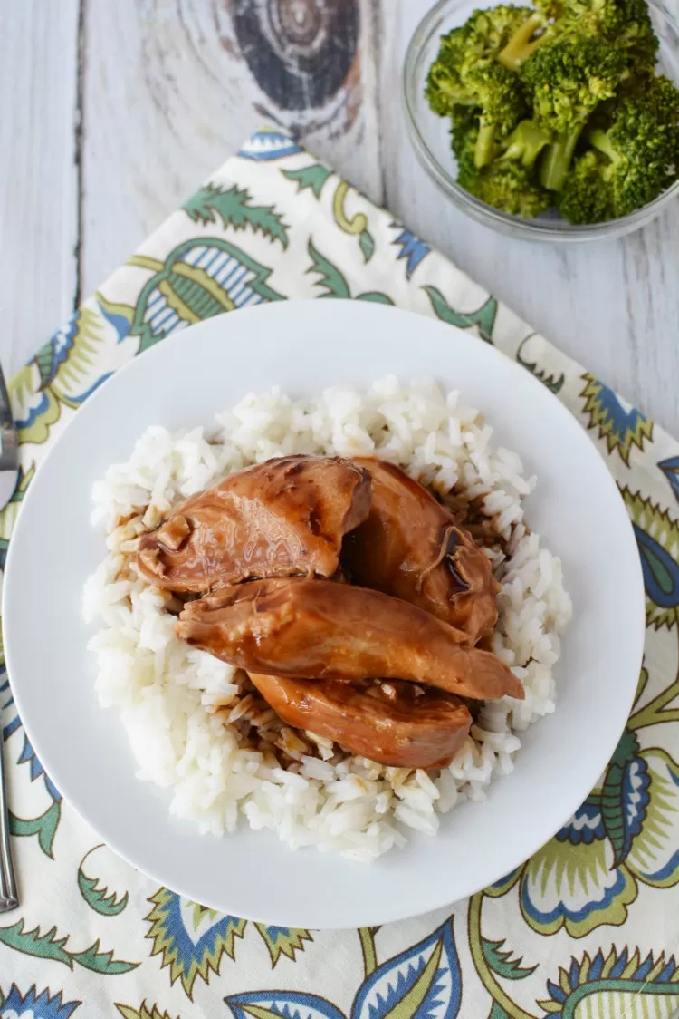 Simple Slow Cooker Teriyaki Chicken Recipe