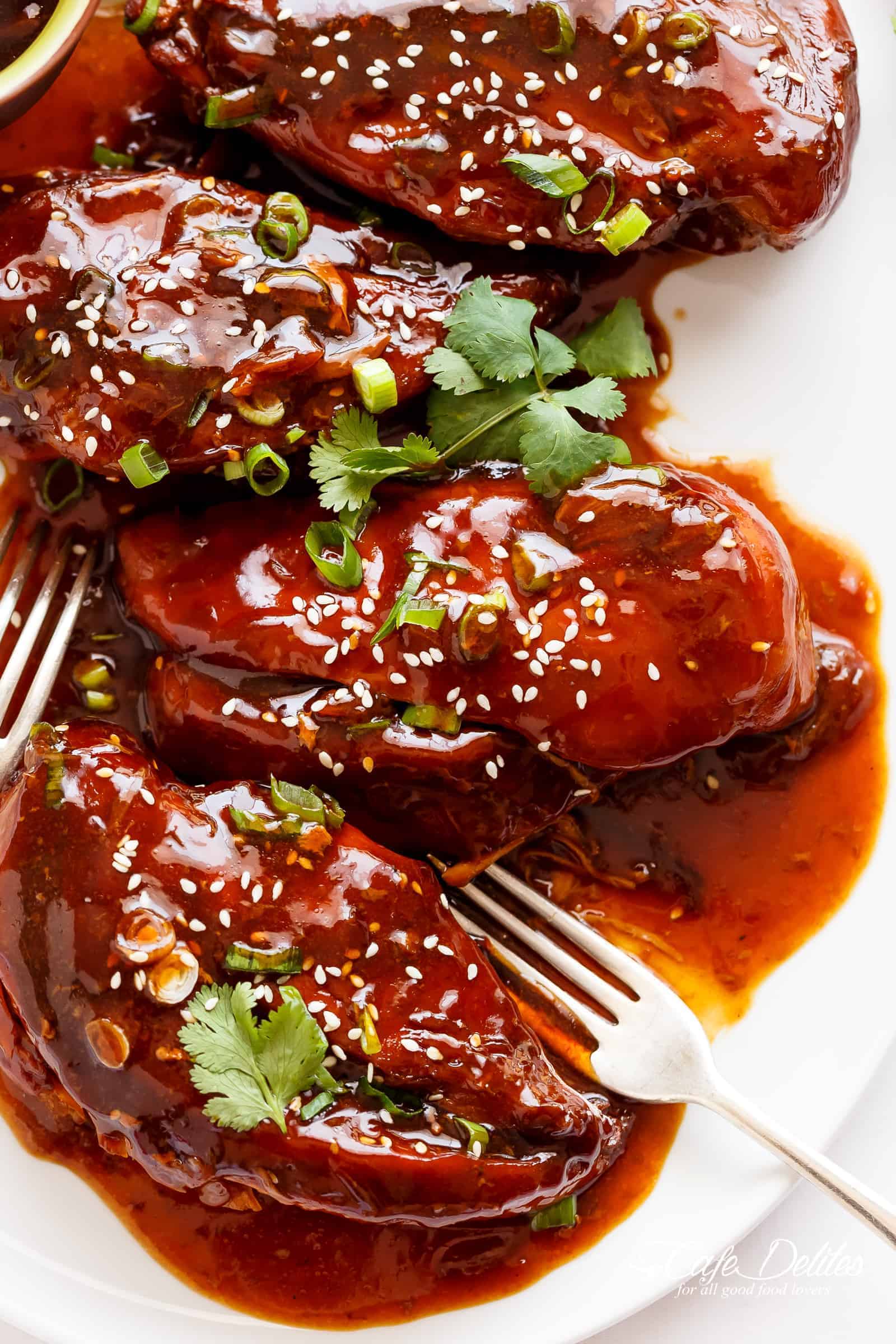 Slow Cooker Asian Glazed Chicken