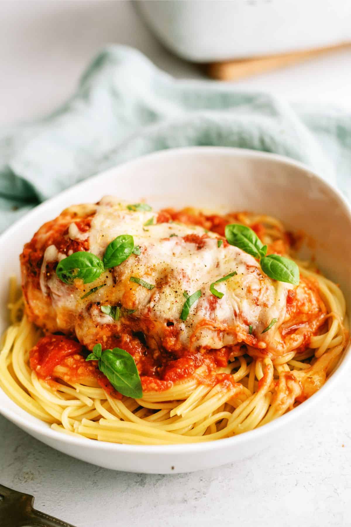 Slow Cooker Chicken Parmesan Recipe