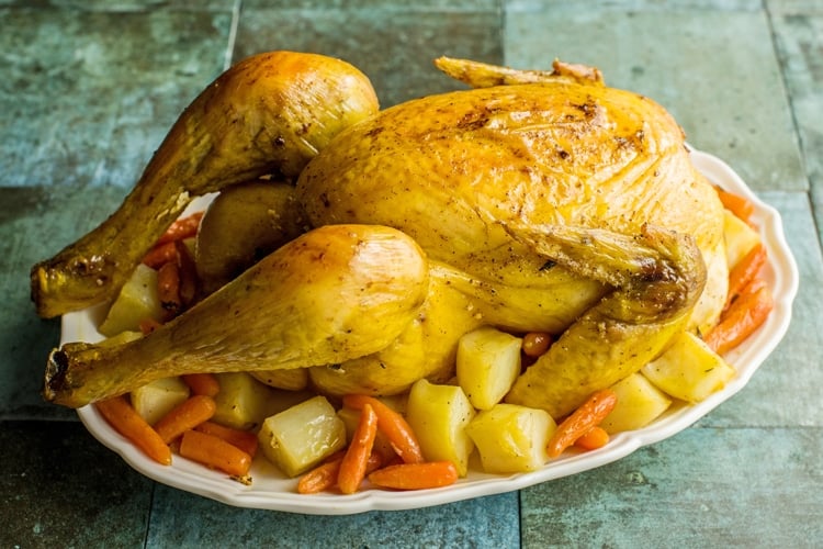 Slow Cooker Chicken Pot Roast