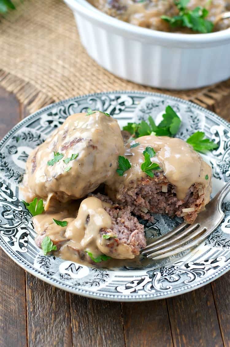 Slow Cooker Salisbury Steak 