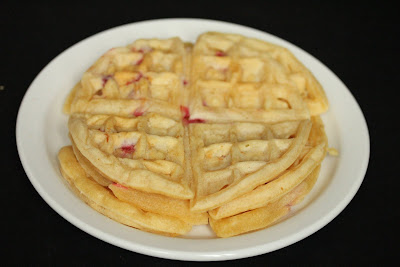 Strawberry Moffles (Mochi Waffles)