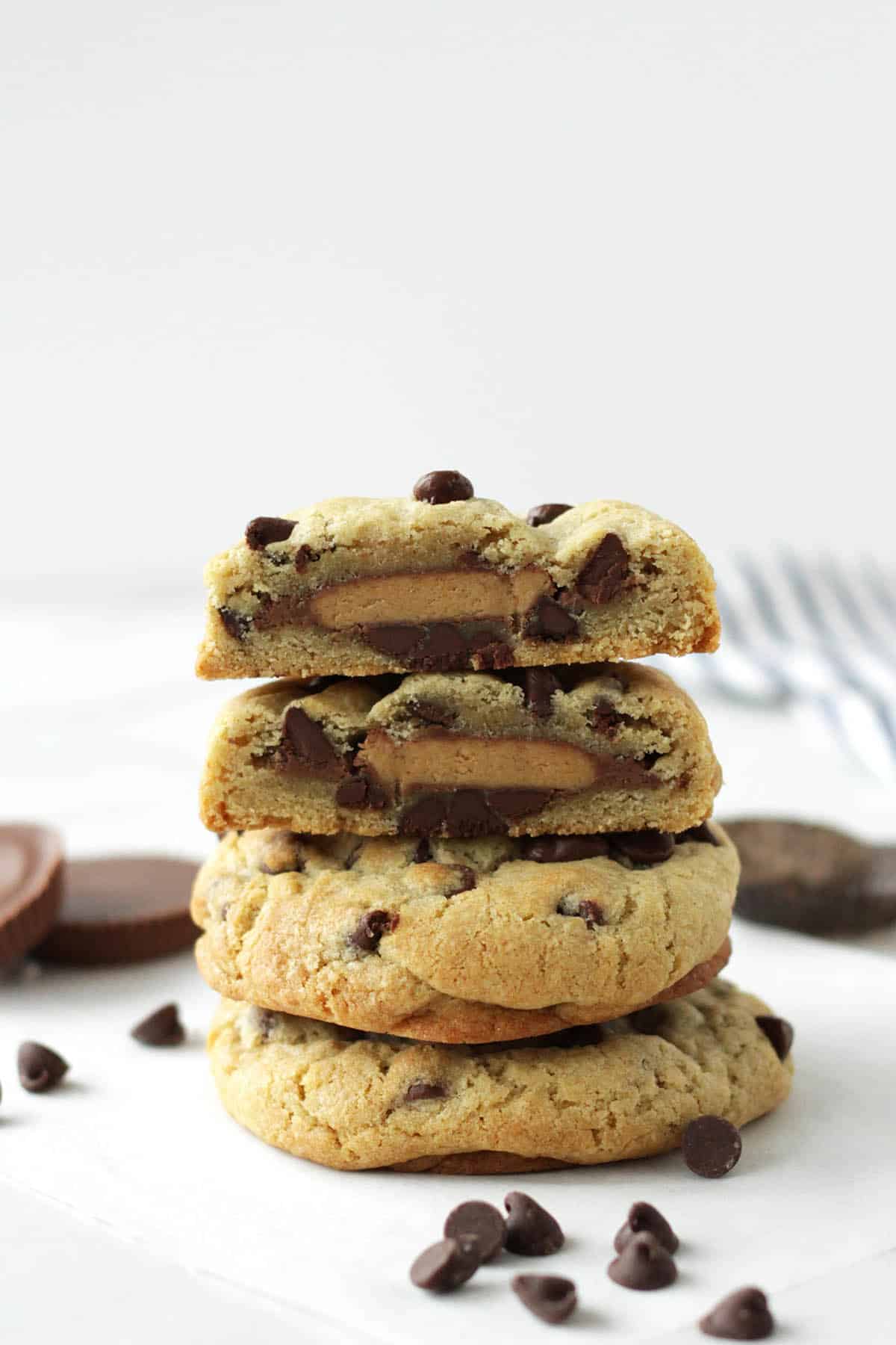 Stuffed Chocolate Chip Cookies