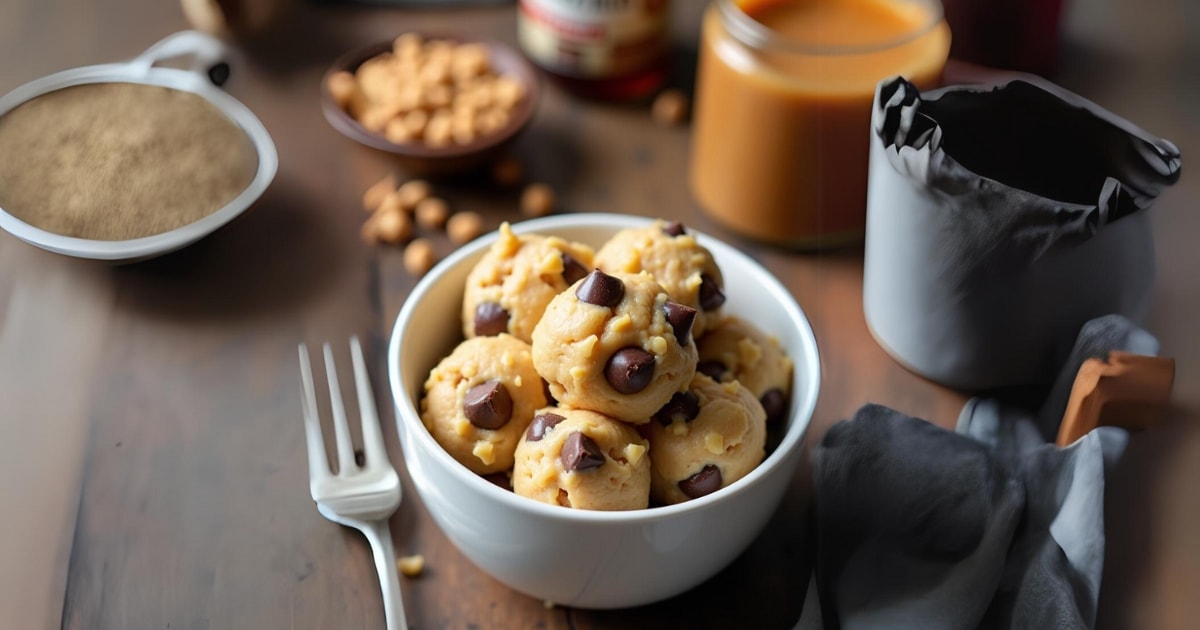 The Best Edible Chickpea Cookie Dough In 9 Minutes