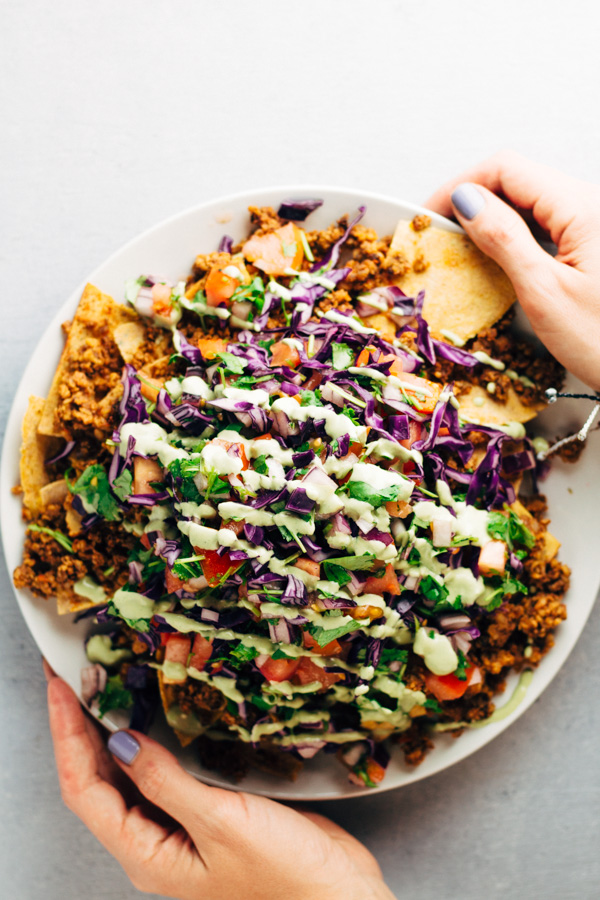 The Best Homemade Vegan Loaded Nachos Recipe Ever