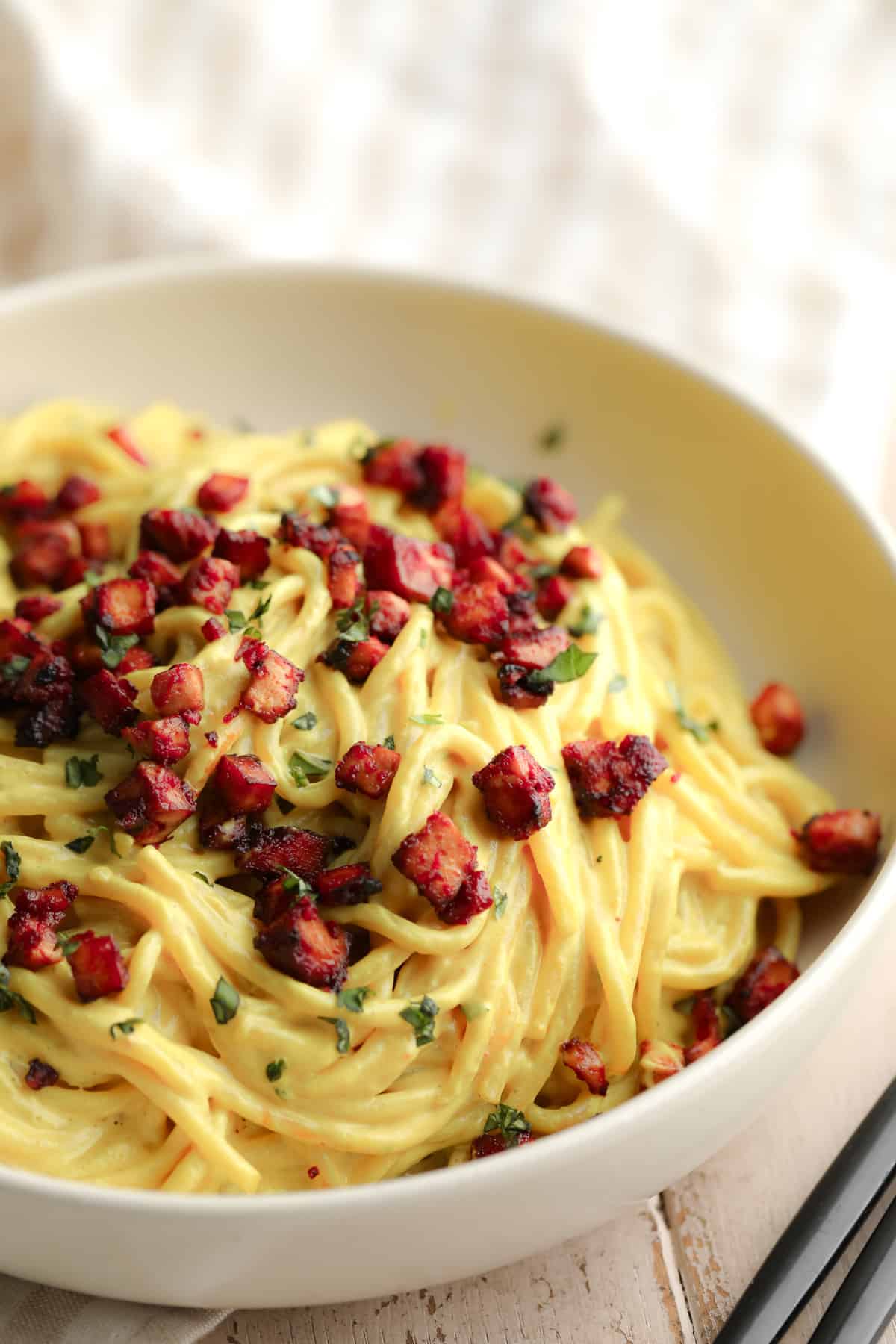 The Best Vegan Carbonara