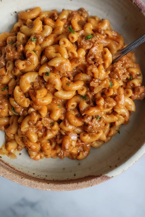 Vegan Hamburger Helper