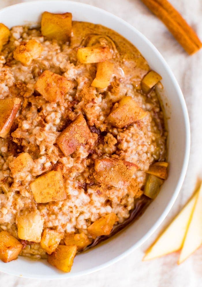 Apple Steel Cut Oatmeal