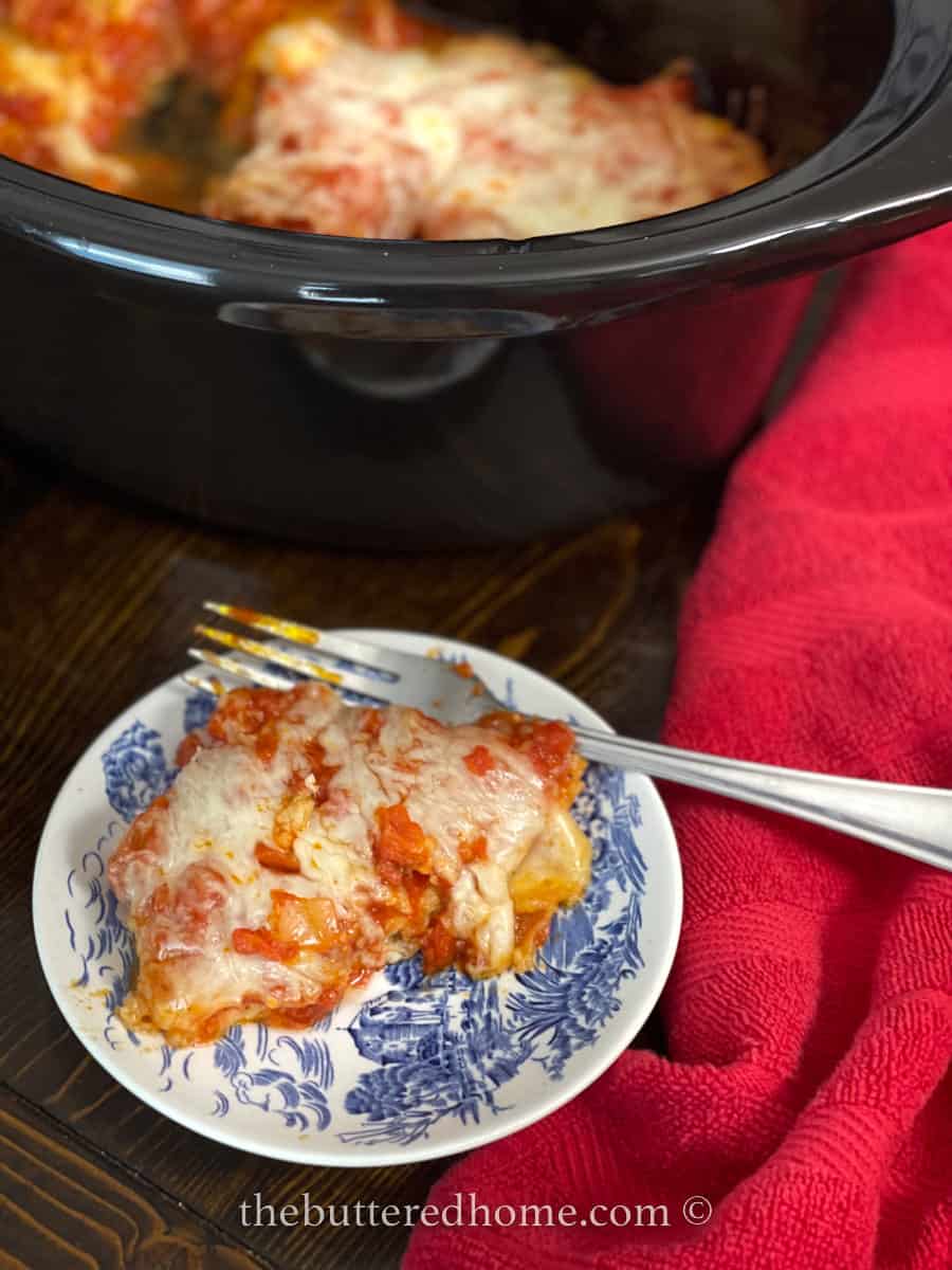 Crock Pot Chicken Parmesan