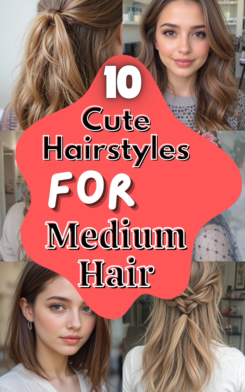 10 Cute Hairstyles For Medium Hair