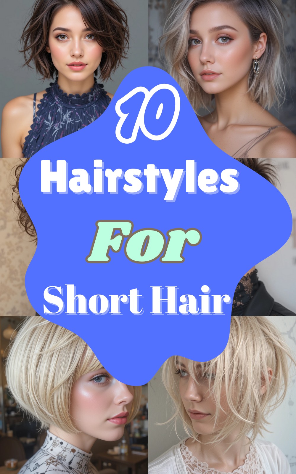 10 Hairstyles For Short Hair