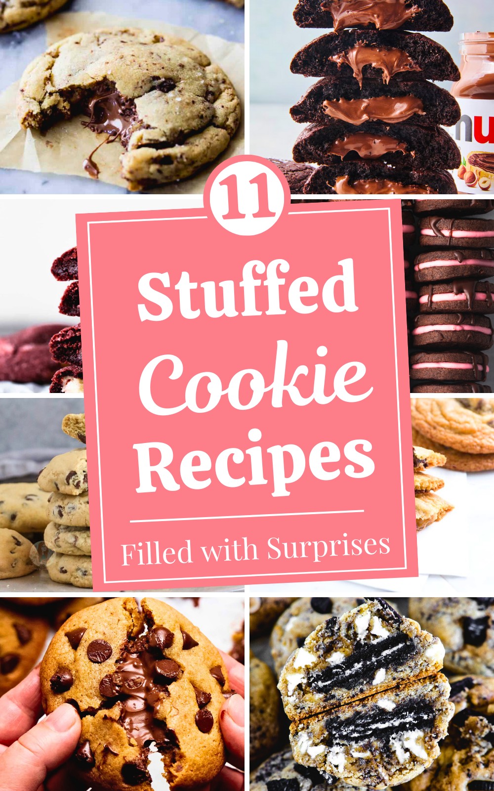 11 Delicious Stuffed Cookie Recipes Filled with Surprises