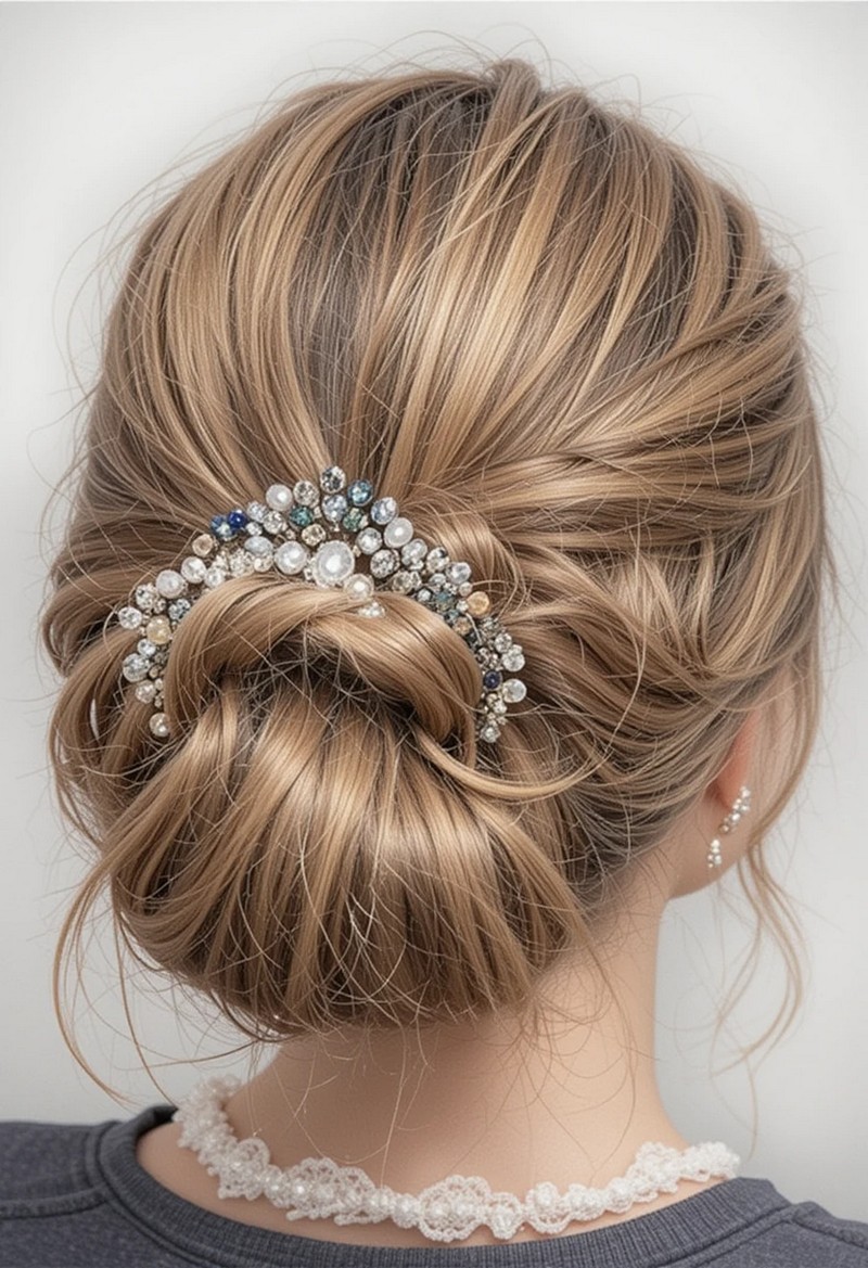 Accessorized Updo