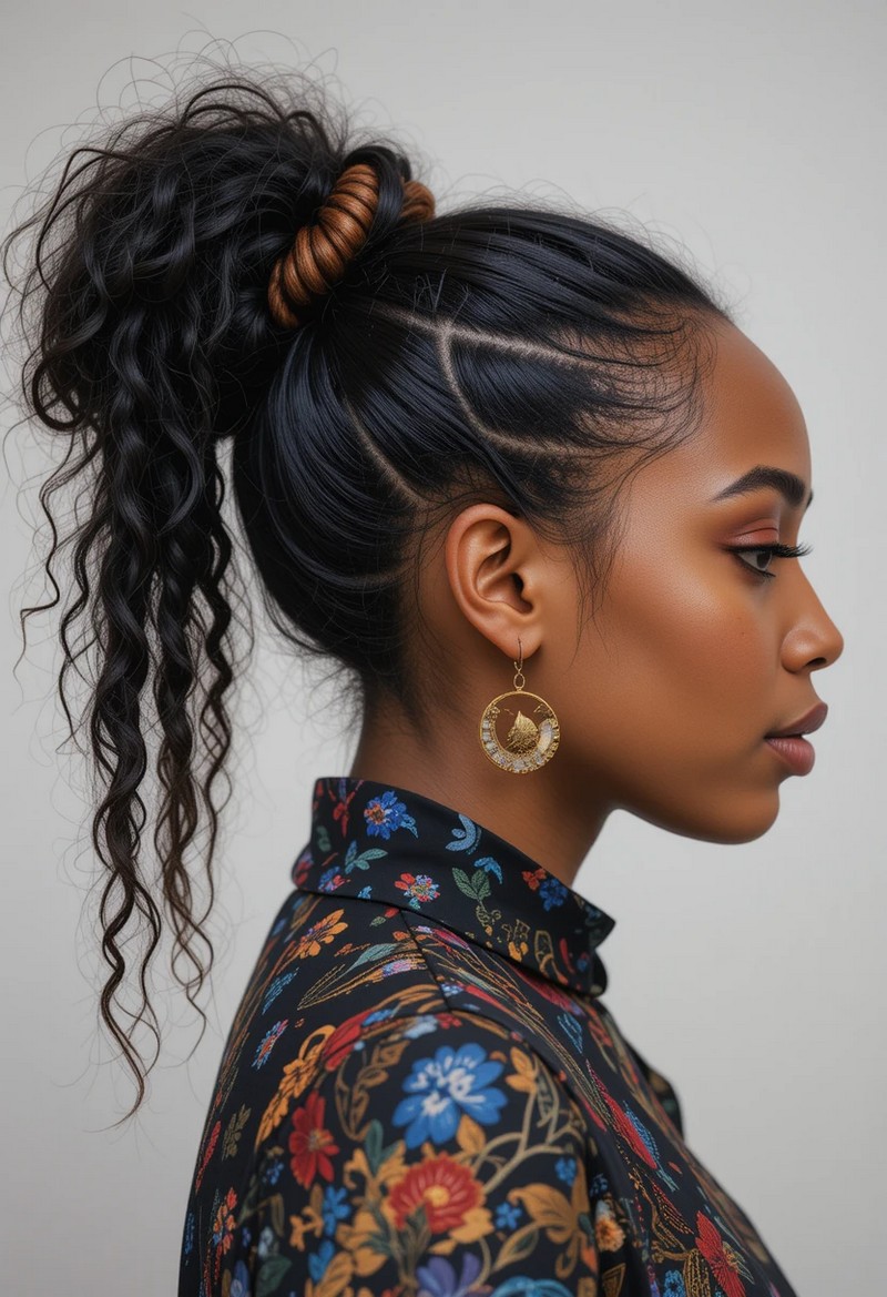 Afrocentric Ponytails