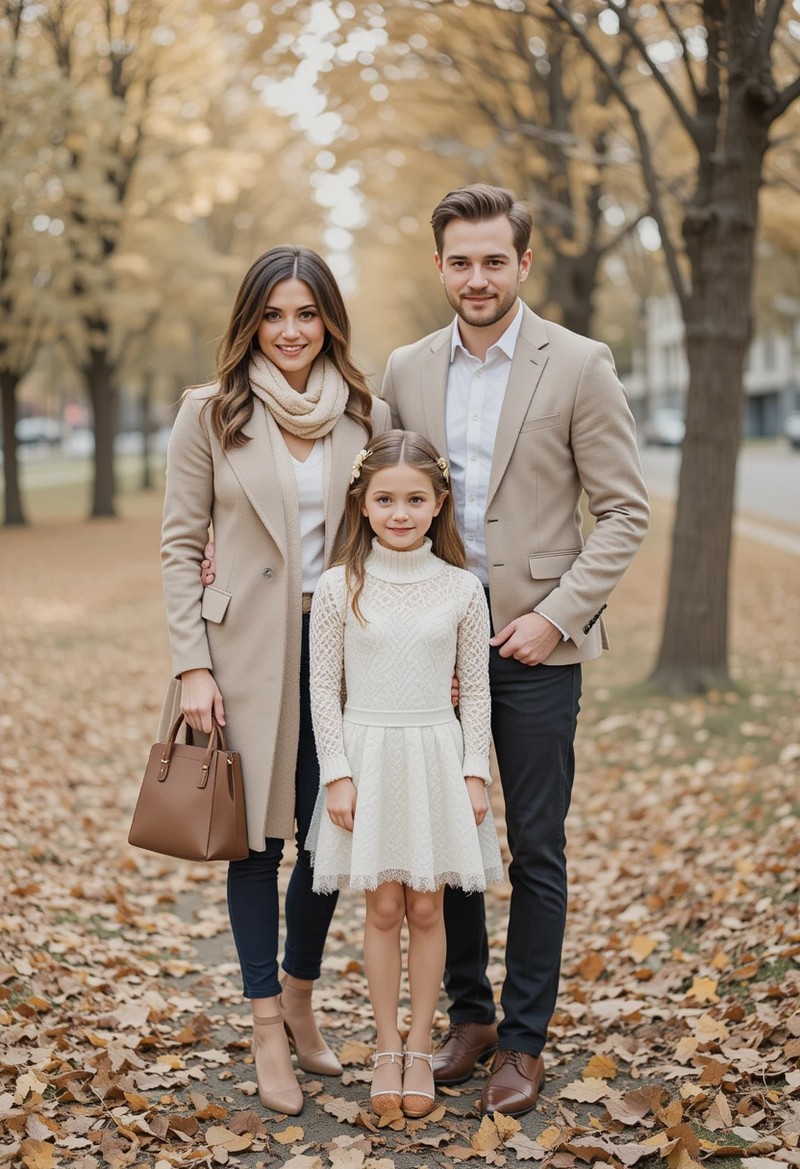 Beige & White Elegance