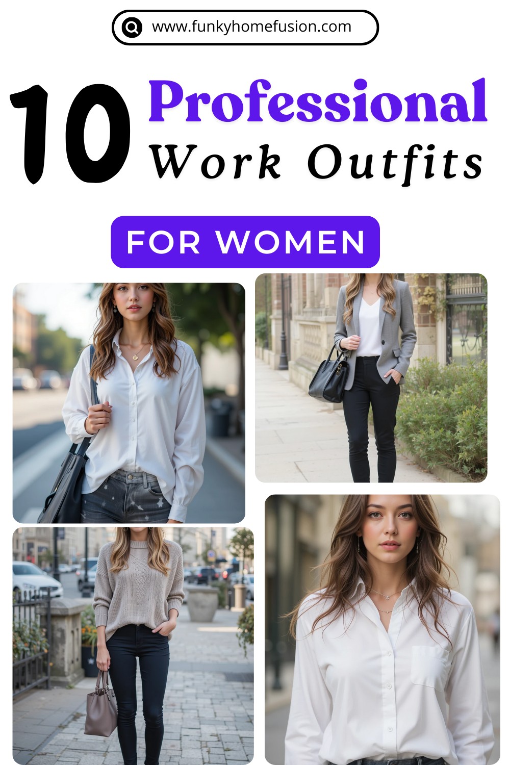 Chic and Professional Work Outfits for Women