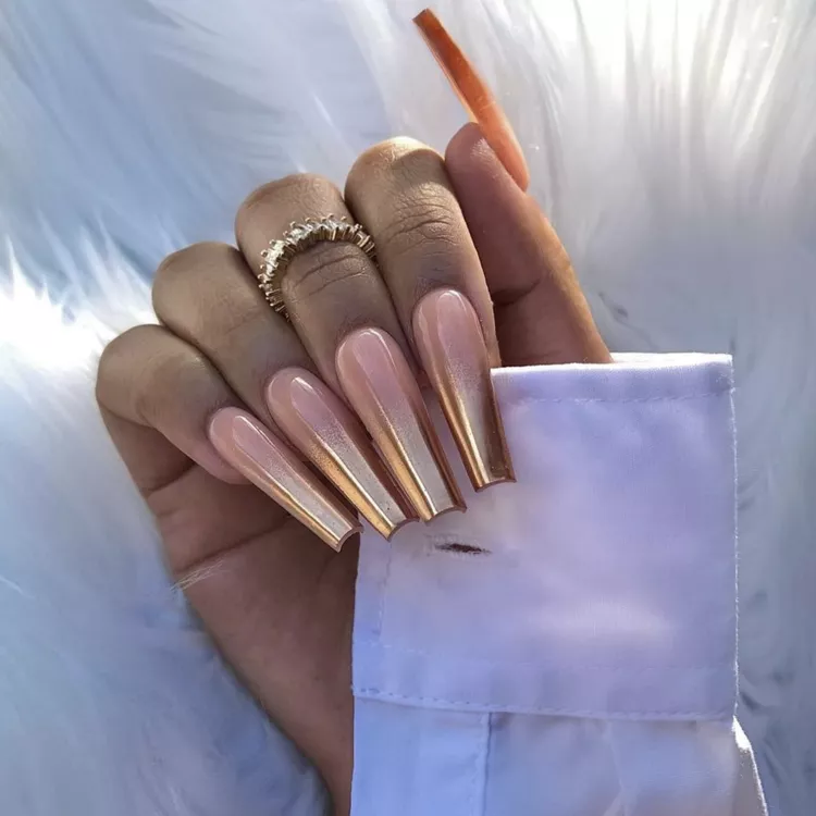 Gold Chrome Ombré