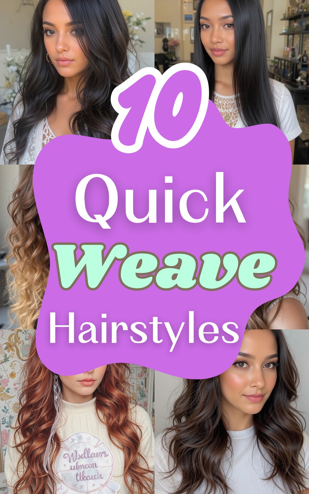 Quick Weave Hairstyles