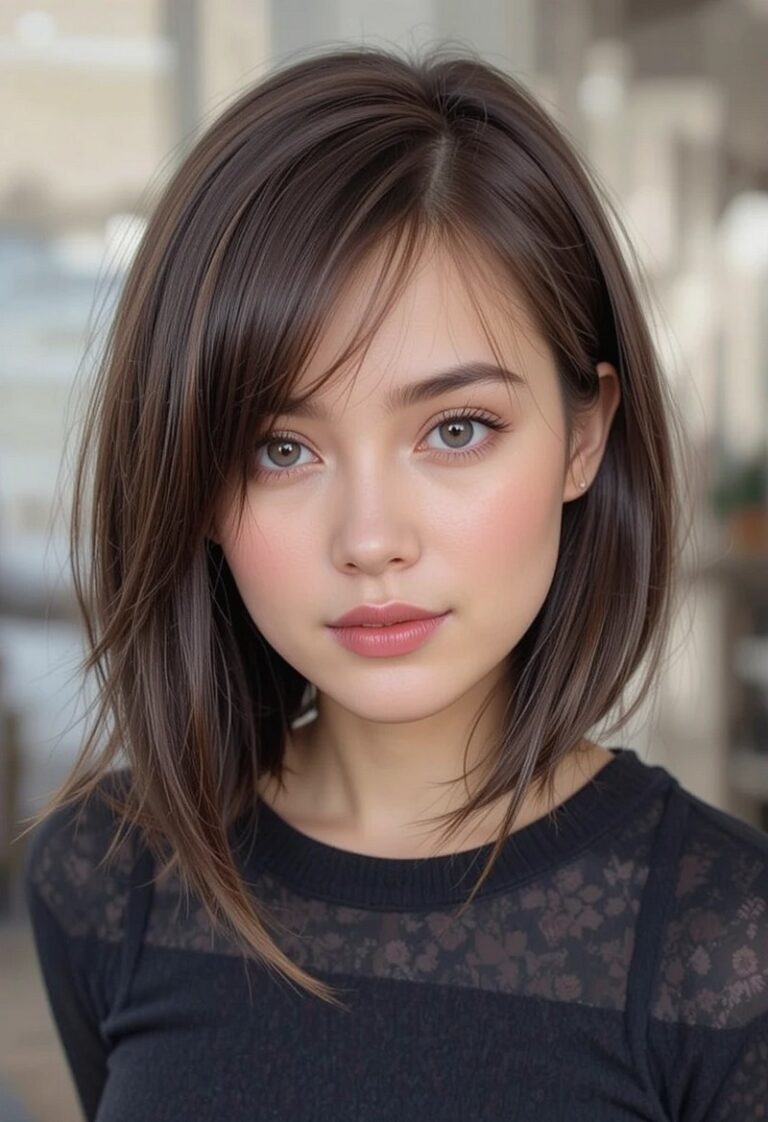 Sleek, Layered Bob