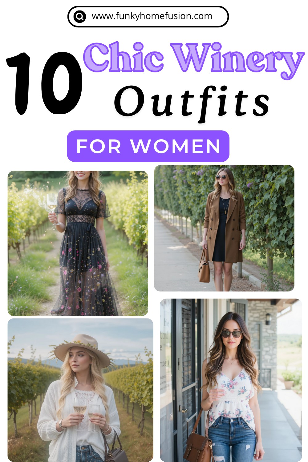 Stylish and Comfortable Chic Winery Outfits