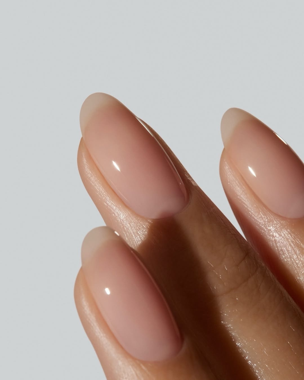 Peach Nails