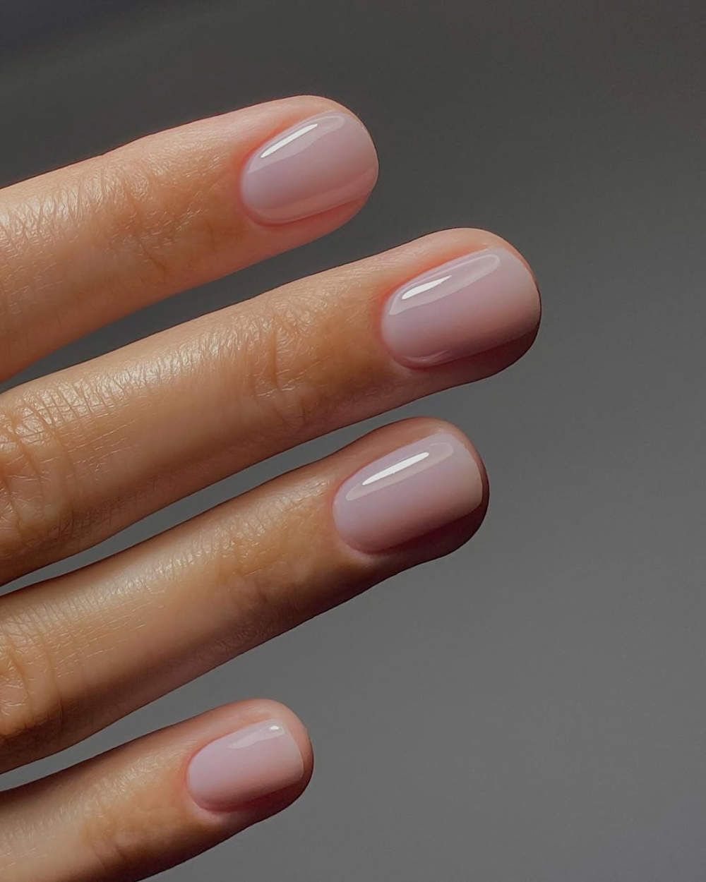Sheer Lilac Nails